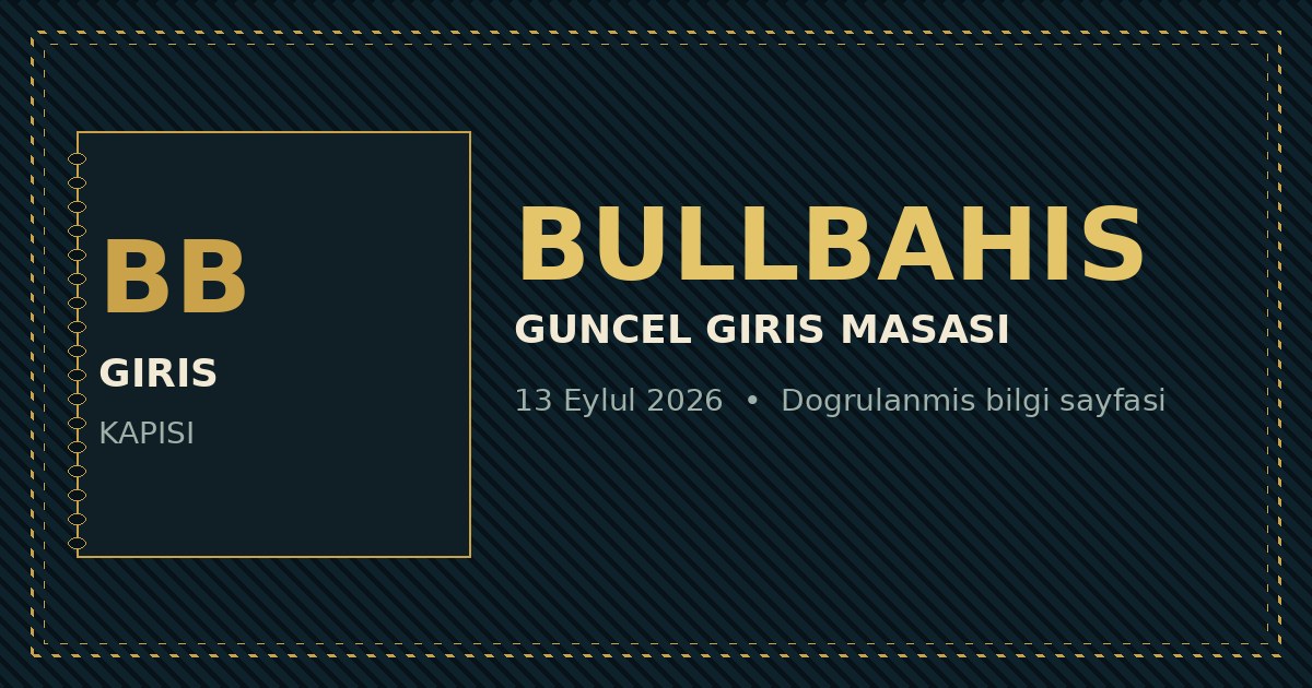 Bullbahis güncel giriş kapak görseli